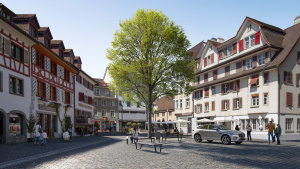 Visualisierung Aufwertung Marktplatz.