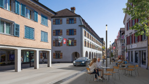 Visualisierung neue Hauptstrasse.